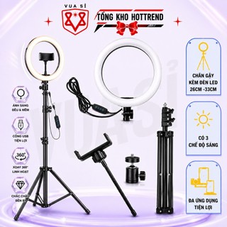 ĐÈN LED VUASI SIÊU SÁNG ,ĐÈN LIVESTREAM,SIZE 26CM VÀ 33CM KÈM CHÂN 2M1 CAO CẤP