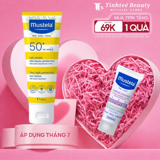 Kem Chống Nắng Cho Bé Mustela Very High Protection Sun Lotion SPF50  40ml/100ml