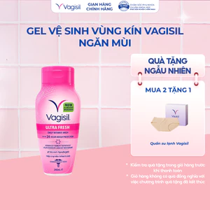 Gel vệ sinh phụ nữ Vagisil Ultra Fresh 24h ngăn mùi, kháng khuẩn 240ml/354ml