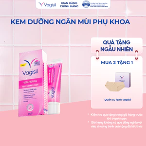 Kem Dưỡng Vùng Kín Hỗ Trợ Ngăn Ngừa Mùi Hôi Vagisil Ultra Fresh Gel 30g, Thẩm Thấu Nhanh, Dưỡng Ẩm, Cân Bằng pH