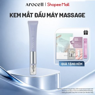 Kem Mắt Kèm Đầu Rung Massage Arocell Hỗ Trợ Mờ Nhăn Nâng Cơ Wrinkle Solution Eye Cream 15 ml