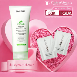 Gel rửa mặt BABE cho da dầu mụn Stop Akn Purifying Cleansing gel 100ml-200ml