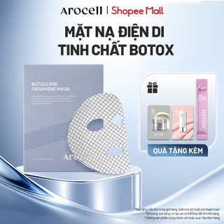 Mặt Nạ Điện Di Nâng Cơ Dưỡng Ẩm Sáng Da Arocell Botulcare Graphene Mask | Hộp 5 Miếng