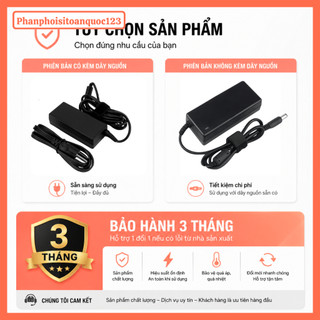 Sạc Laptop APOWER For DELL 19.5V – 4.62A (Đầu Kim Lớn/Đầu Kim Nhỏ) – Adapter Tương Thích Laptop DELL