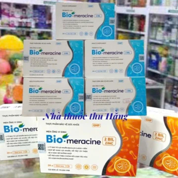 Men ống vi sinh Bio-Meracine 2Bil bổ sung 2 tỷ lợi khuẩn cân băng hệ vi sinh,ngừa rối loạn tiêu hóa