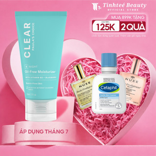 Kem dưỡng da dành cho da mụn Paula's Choice Clear Oil Free Moisturizer 15ml/60ml