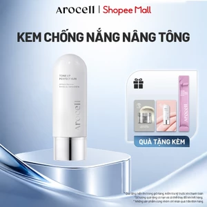 Kem Chống Nắng Nâng Tone Dưỡng Ẩm Chống Tia UV Tia IR Ánh Sáng Xanh Arocell Tone Up Perfect Sun 50ml