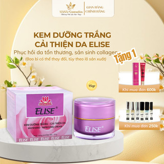 Kem Dưỡng Trắng, Cải Thiện Da Elise Tím - Bổ Sung Collagen, Phục Hồi Làn Da