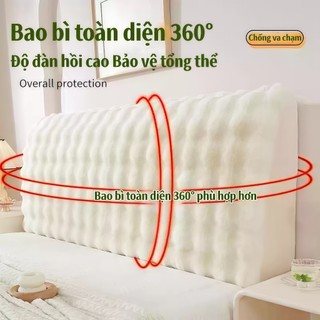 Vỏ Bọc Đầu Giường Dày Dặn Chống Bụi Chống Va Chạm Kiểu Dáng Đơn Giản
