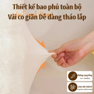 Vỏ Bọc Đầu Giường Dày Dặn Chống Bụi Chống Va Chạm Kiểu Dáng Đơn Giản