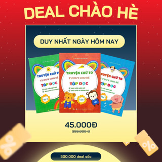 Combo Sách Chào Hè Cho Bé: Truyện Giúp Bé Phát Triển Tư Duy,Ngôn Ngữ
