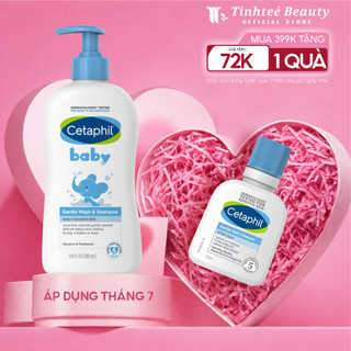 Sữa tắm gội dịu lành cho bé CETAPHIL BABY GENTLE WASH & SHAMPOO 400ML