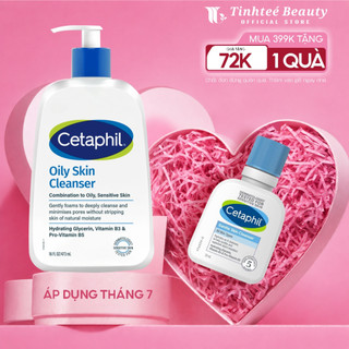 [MỚI] Sữa rửa mặt dịu lành cho da dầu nhạy cảm CETAPHIL OILY SKIN CLEANSER 473ML