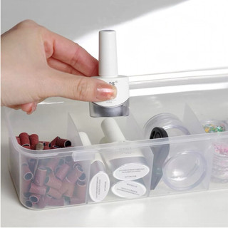 Hộp nhựa dài nhiều ngăn đựng dụng cụ - dài 28.5cm