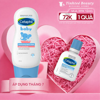 Sữa tắm dưỡng ẩm dịu lành cho bé CETAPHIL BABY MOIST BATH & WASH 230ML