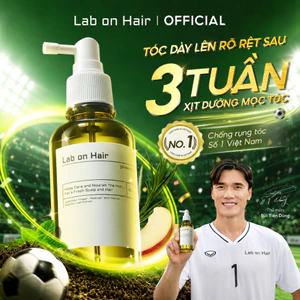 Xịt mọc tóc Lab on Hair 160ml xịt dưỡng tóc với giấm táo Kích thích mọc tóc Rụng Tóc