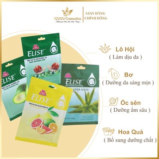 Mặt nạ Dưỡng da, Cấp ẩm chuyên sâu (10 miếng) Elise