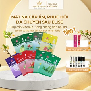 Mặt nạ Dưỡng da, Cấp ẩm chuyên sâu (10 miếng) Elise