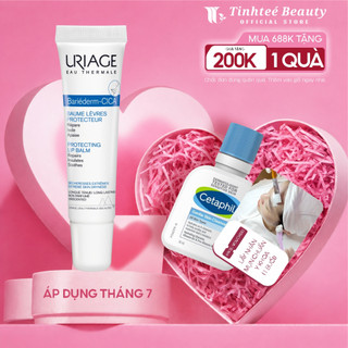 Kem dưỡng môi khô, nứt nẻ URIAGE BARIÉDERM CICA-LÈVRES BAUME PROTECTEUR 15ml