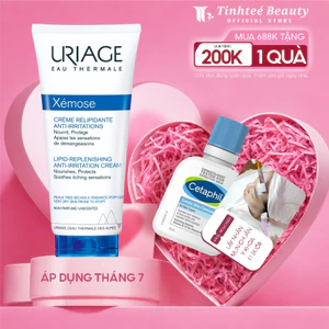 Kem hỗ trợ dưỡng da khô, viêm da cơ địa, chàm URIAGE XEMOSE CREME RELIPIDANTE ANTI-IRRITATIONS 200ml
