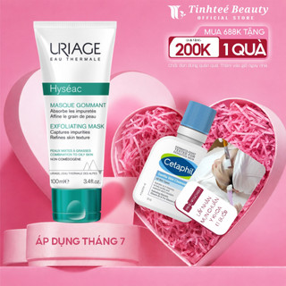 Mặt nạ, tẩy tế bào chết cho da dầu, mụn URIAGE HYSÉAC MASQUE GOMMANT 100ml