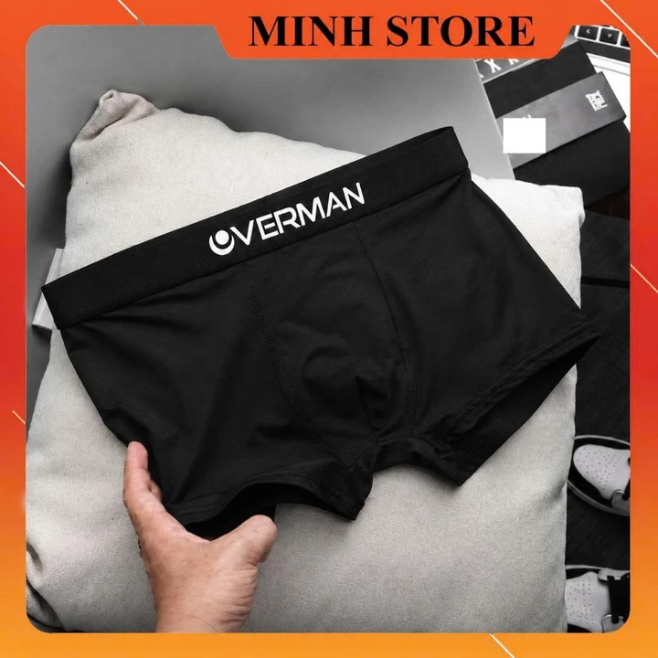 Quần Lót Nam Boxer Thun Lạnh Overman, Quần Sịp Nam thun lạnh Co dãn 4 chiều Loại 1 SD08 - MS66