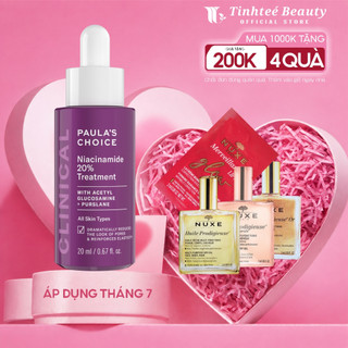 Tinh chất se khít lỗ chân lông Paula's Choice Clinical Niacinamide 20% Treatment 20ml
