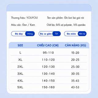 Đồ bơi bé gái cao cấp thiết kế năng động áo tay dài chống nắng quần short co giãn thoải mái BD35135Y