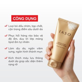 I01 Sữa rửa mặt Aroma Clear Cleansing Foam - IASO