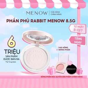 Phấn phủ nén làm đều màu da MENOW Rabbit Compact Powder 8.5gr