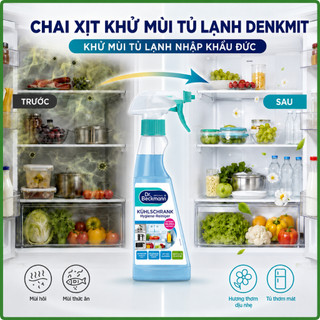 (Châu Âu) Xịt Làm Sạch Tủ Lạnh Sáp Khử Mùi Tủ Lạnh Dr.Beckmann An Toàn Làm Sạch Tủ Lạnh Hiệu Quả
