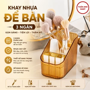 Khay nhựa để bàn 3 ngăn B1