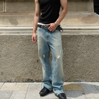 Bad Choices | Quần ống loe BOOTCUT JEANS vẩy sơn