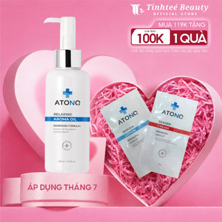 Dầu massage thuần chay cho bé Atono2 Relaxing Aroma oil giúp tăng cường độ ẩm, dưỡng da sáng 150ml