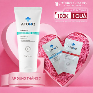 Gel làm dịu da hữu cơ cho bé ATONO2 Oxygen Soothing Gel làm dịu mát da khô nóng, da nhạy cảm 30g/160g