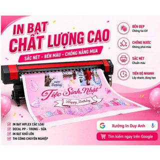 In bạt – In phướn – Băng rôn – Phông nền – Biển quảng cáo – Khẩu hiệu Thiết kế miễn phí theo yêu cầu - In nhanh
