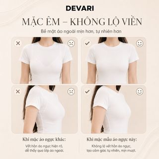 (Loại 1) Áo ngực nữ su không gọng cao cấp đệm mút mỏng, Áo lót không lộ viền mềm mịn thoải mái A141