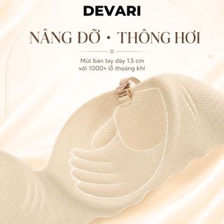 Áo ngực nữ không gọng đúc su cao cấp kẻ caro đệm mút dày nâng ngực tạo khe sexy DEVARI A923
