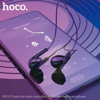 Tai nghe nhét tai Hoco M101 cổng 3.5 (Trắng)