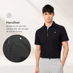 Áo Polo Nam Livan Sport Xanh Đen LV26S04M240 - Co Giãn, Mềm Mại Thoải Mái Vận Động, Mặc Đi Chơi, Tập Thể Thao — ảnh 6