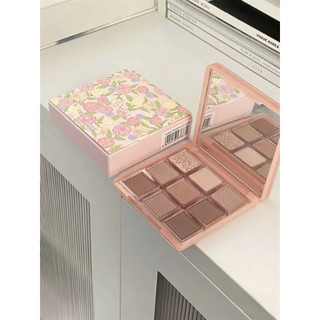 Bảng phấn mắt Eyeshadow 9 ô lấp lánh