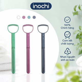 Dụng cụ cạo lưỡi Inochi Okina Pack 3 chiếc nhựa PETG, làm sạch lưỡi, giảm mảng bám, thơm miệng