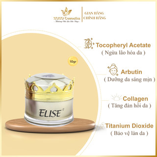 Kem Dưỡng trắng, Ngừa nám, Tàn nhang Elise (Tím)