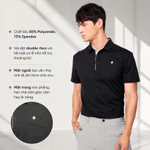 Áo Polo Nam Phối Cổ Livan LV26S04M240 Mềm Mại, Co Giãn, Đứng Form Đa Ứng Dụng — ảnh 7