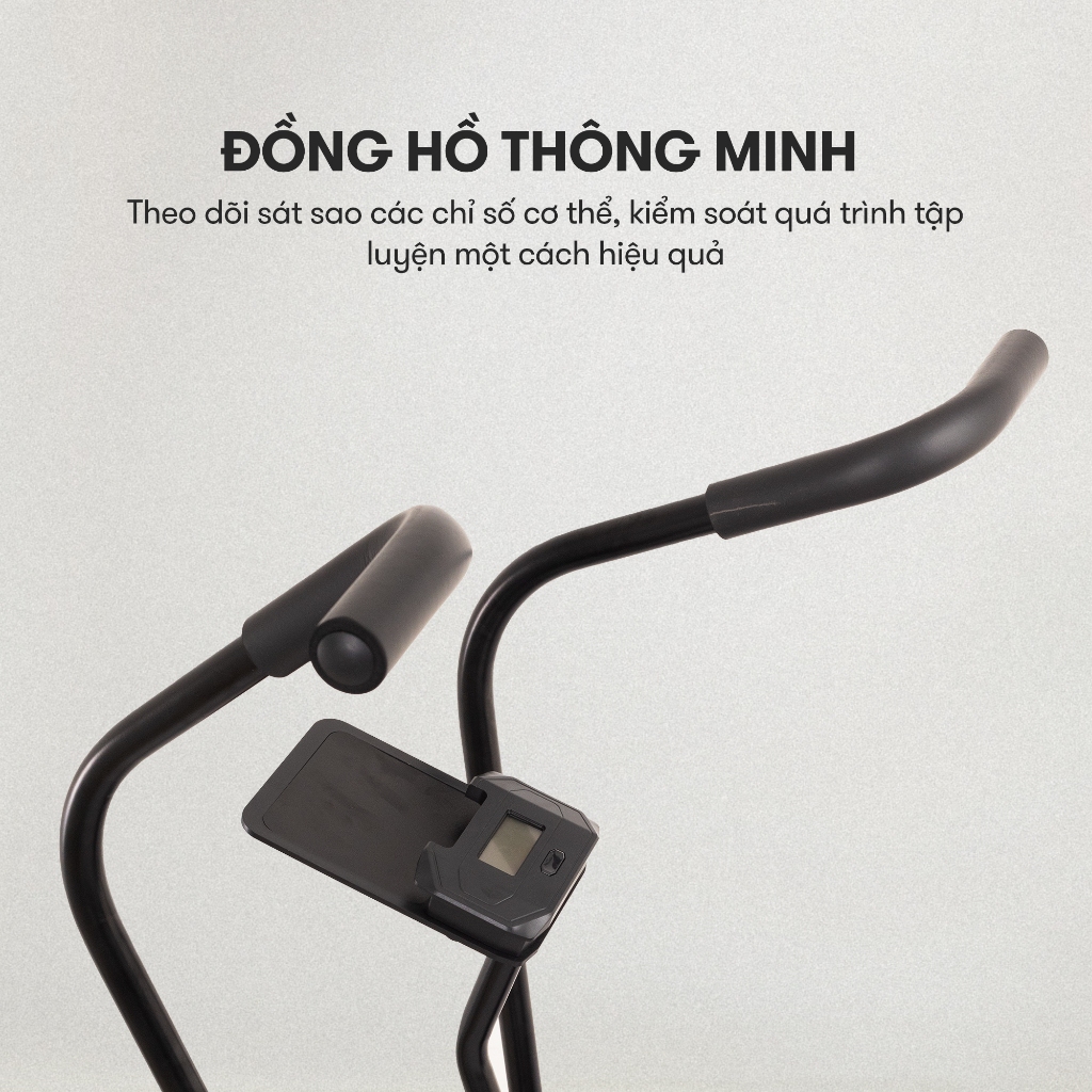 CHỈ GIAO MIỀN NAM | Xe đạp tập KINGSPORT E-10 chất liệu cao cấp, vận hành bền bỉ, đồng hồ thông minh