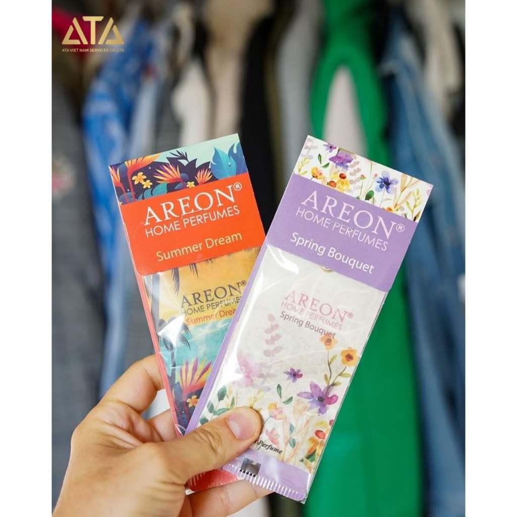AREON SACHET - Túi Thơm Tủ Quần Áo Cao Cấp Nhiều Mùi Lựa Chọn, Khử Mùi Tủ Đồ, Ngăn Kéo, Xe Hơi