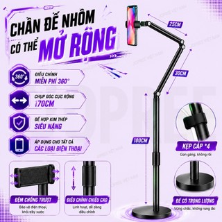 Giá Đỡ Điện Thoại Mát Tính Bảng Đa Năng VUASI L-58S/A Tặng Kèm Remote Từ Xa Bluetooth, Xoay 360 Độ