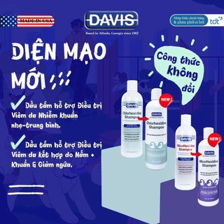 Sữa tắm DAVIS chăm sóc da dành cho chó mèo Chai 355ml