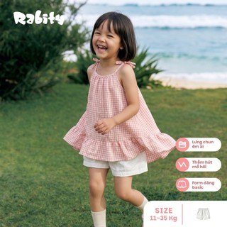 Quần short kaki bé gái Rabity 930.037