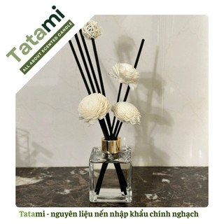 Lọ Đựng Tinh Dầu Khuếch Tán Tatami Dung Tích 50ml, Khuếch Tán Phòng Ngủ, Phòng Khách Spa